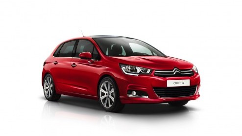 Facelift Citron C4 met meer luxe, LED's en 7 inch touchscreen.