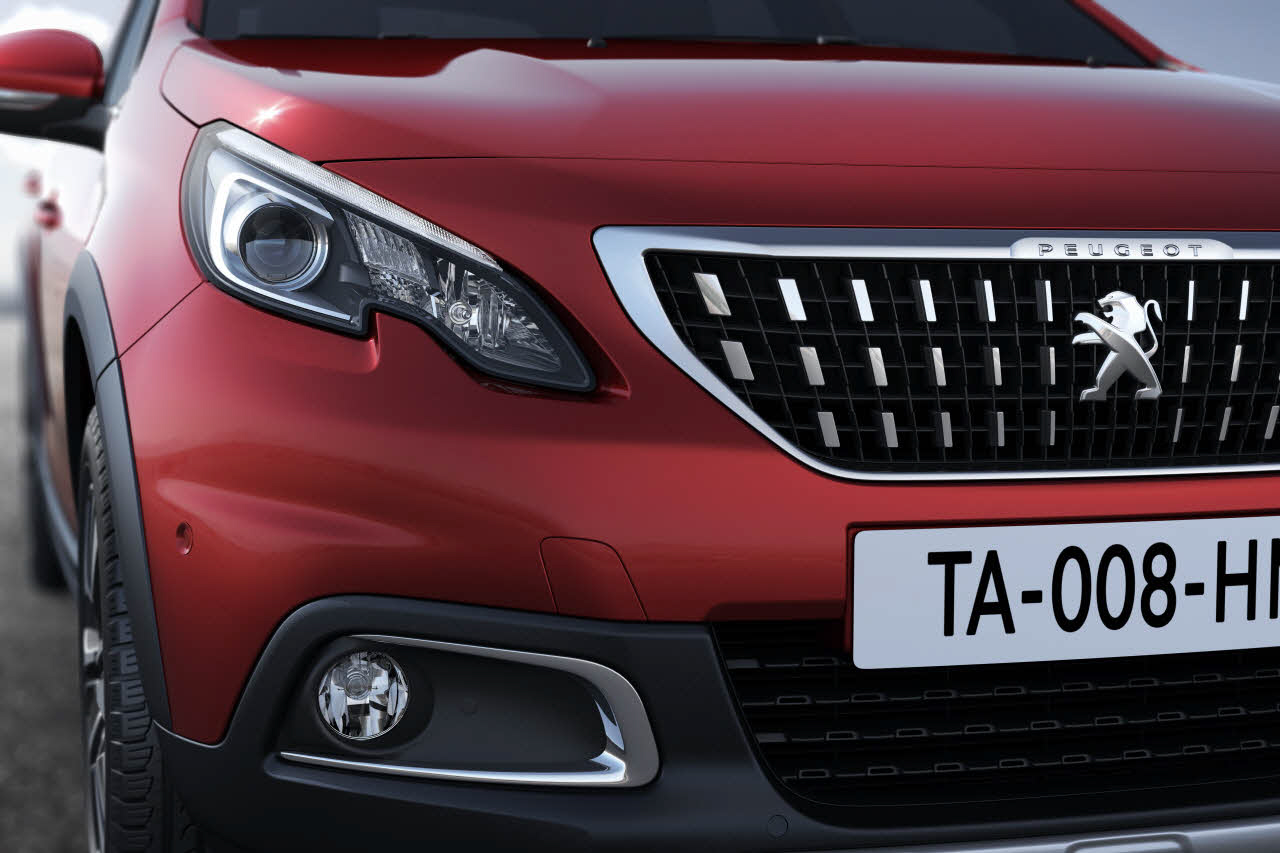 Het nieuwe gezicht van de Peugeot 2008 geeft samen met de GT Line vorm aan de facelift die Peugeot voor de SUV in gedachten heeft.