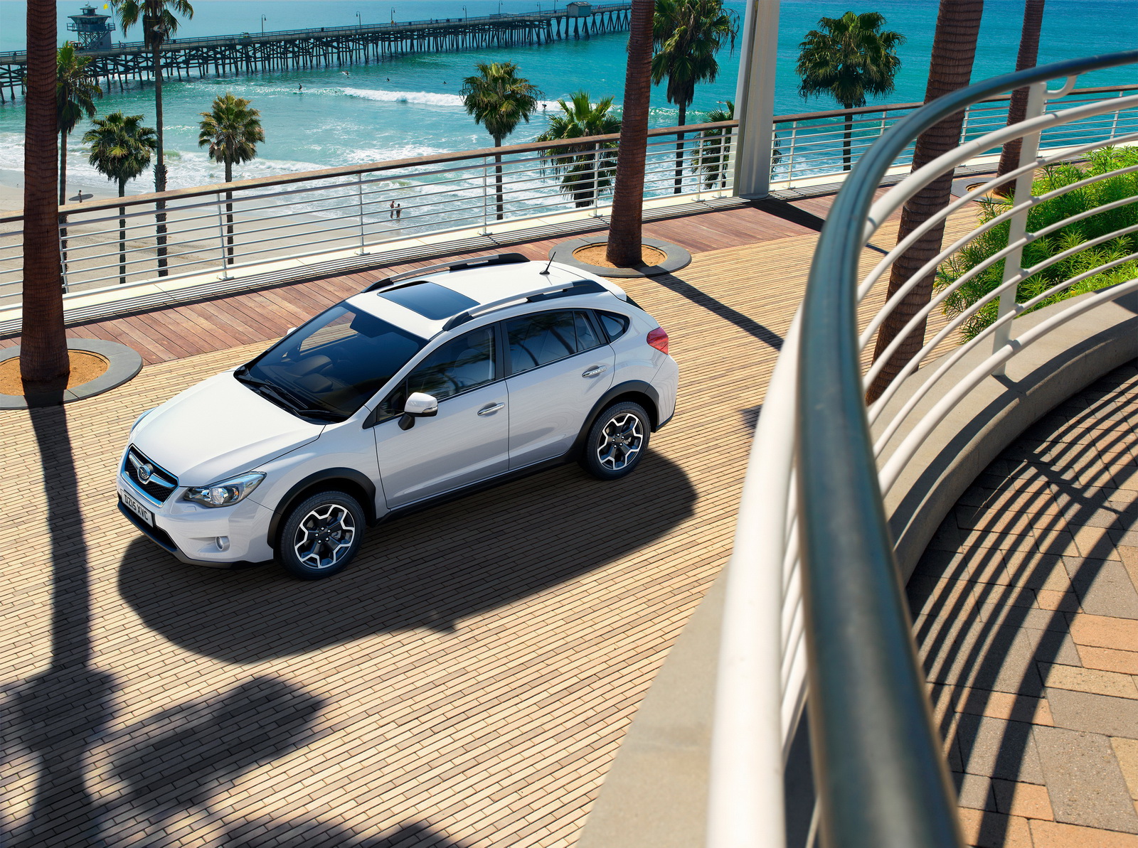 Subaru presenteert facelift Subaru Forester en XV op Autosalon Brussel 2016.