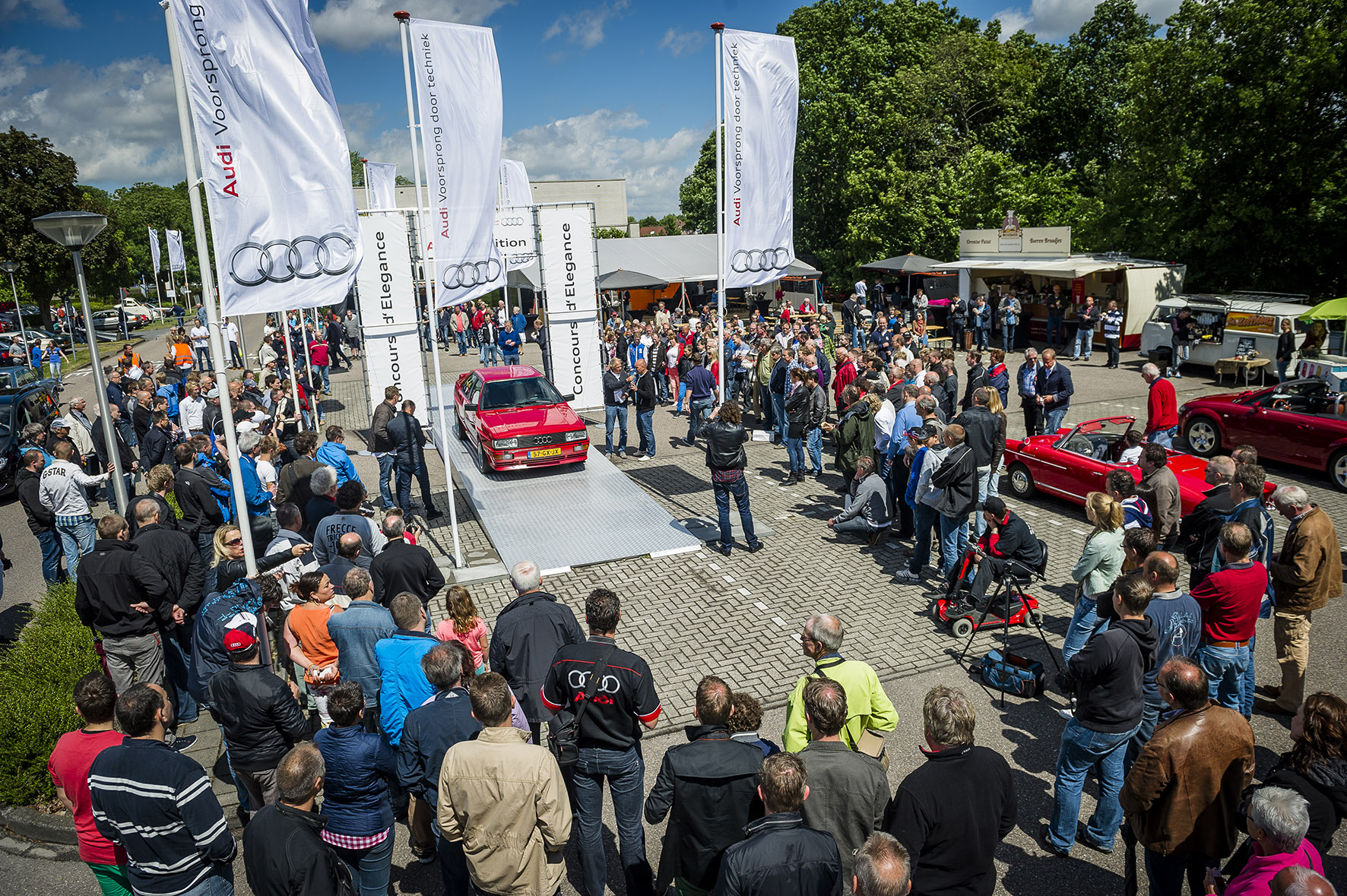 Op 7 juni vindt Audi Tradition 2015 plaats bij Pon's Automobielhandel in Leusden.