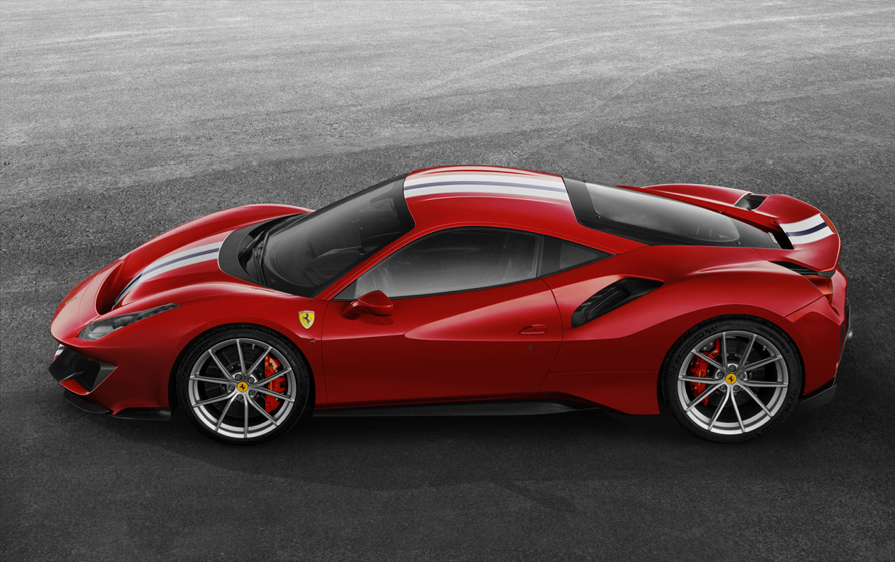 Ferrari lanceert in Genve de 488 Pista.