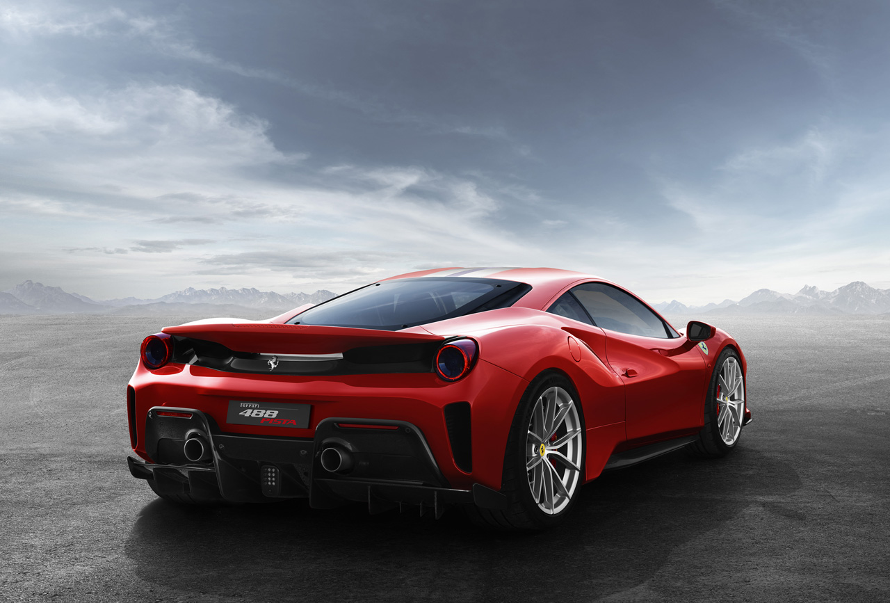 Ferrari lanceert in Genve de 488 Pista.
