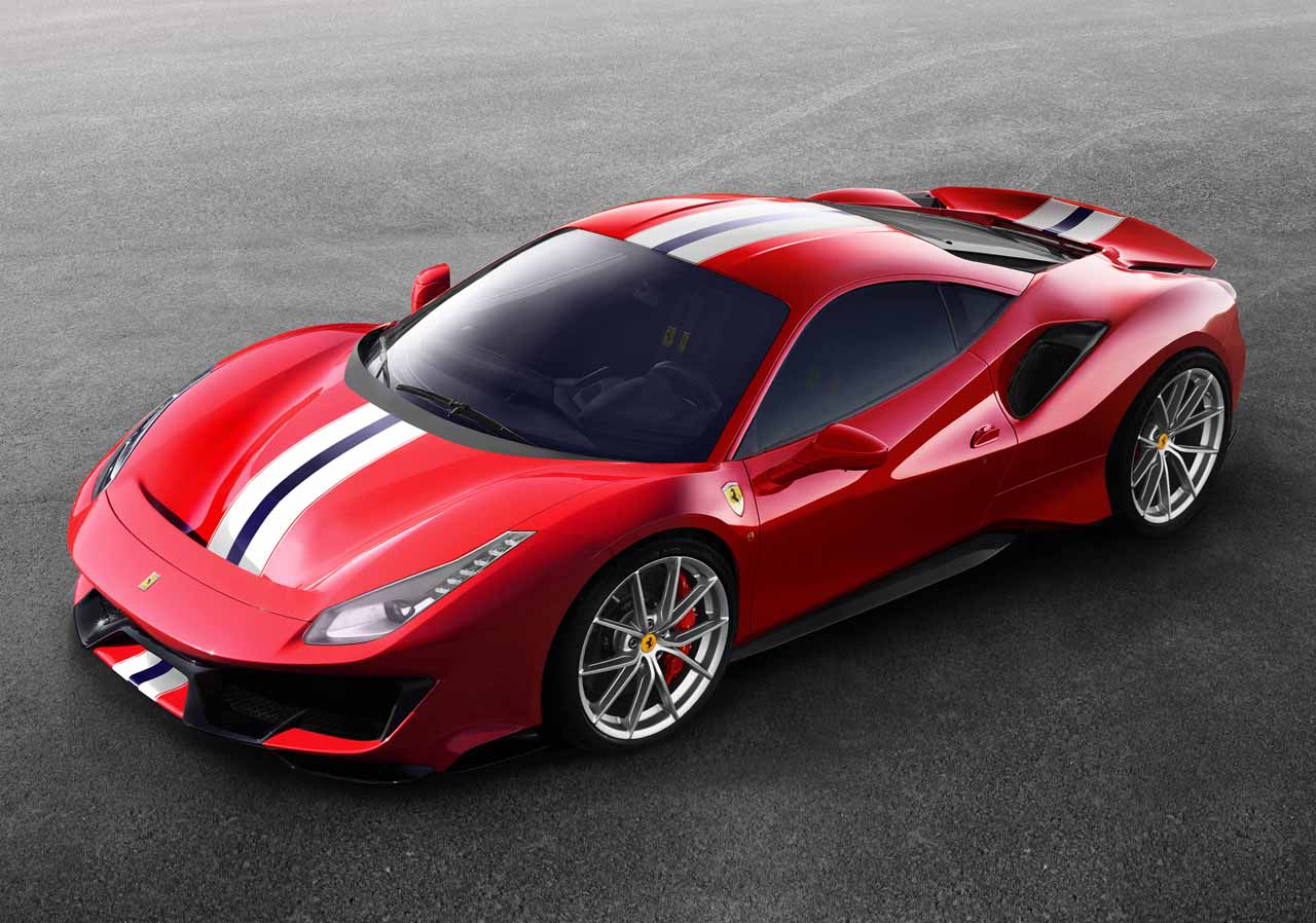 Ferrari lanceert in Genve de 488 Pista.