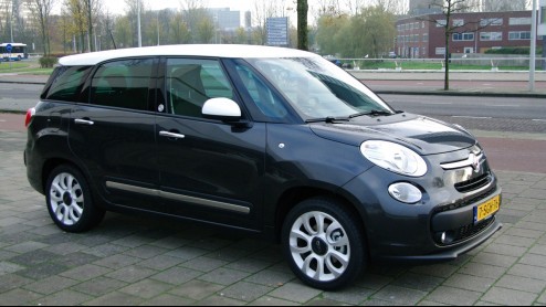 Autotest Fiat 500L Living TwinAir, nieuwe mini-MPV met zeven zitplaatsen.