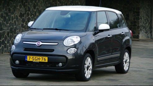 Autotest Fiat 500L Living TwinAir, nieuwe mini-MPV met zeven zitplaatsen.