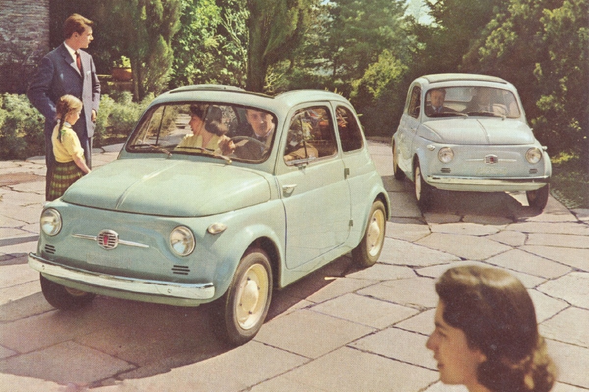 De Fiat 500 werd exact 60 jaar geleden gelanceerd.