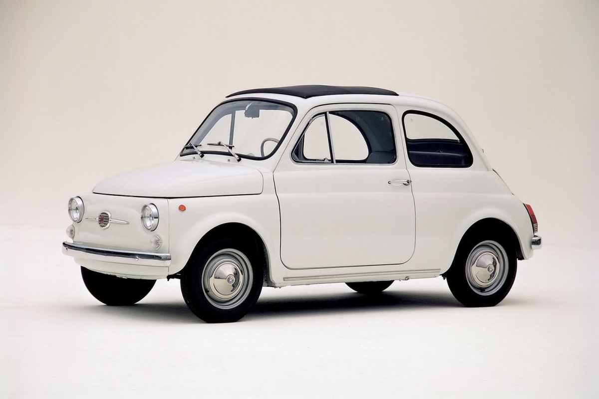 De Fiat 500 werd exact 60 jaar geleden gelanceerd.