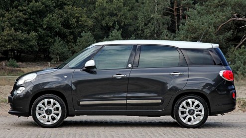 Autotest Fiat 500L Living TwinAir, nieuwe mini-MPV met zeven zitplaatsen.