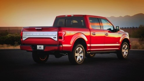 Nieuwe generatie Ford F-150 heeft 317 kg verlaagd gewicht en wordt ook leverbaar met 2.7 liter Ecoboost zescilinder motor.