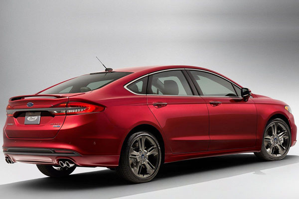Ford Fusion in het nieuw. Facelift.