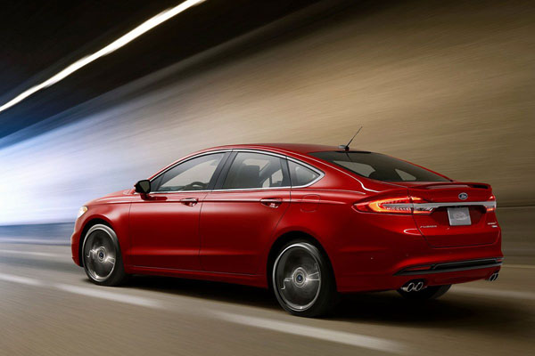 Ford Fusion in het nieuw. Facelift.