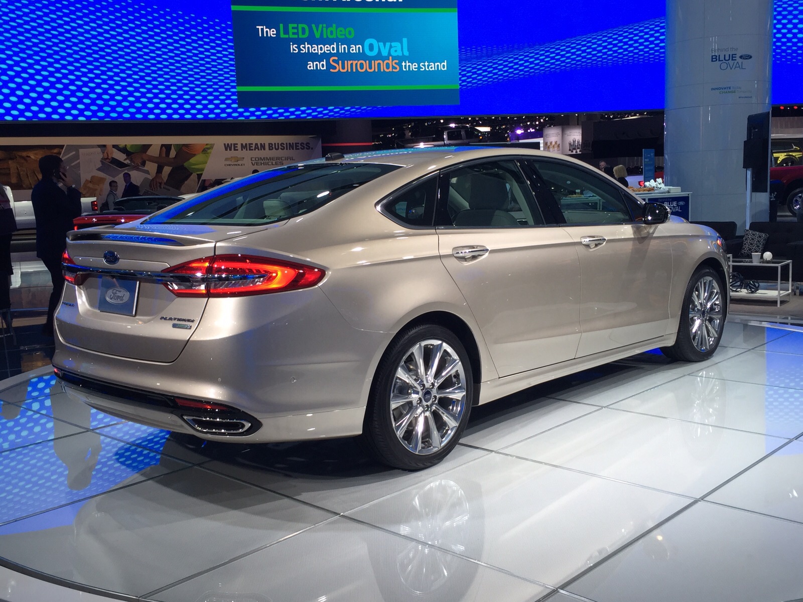 Ford Fusion in het nieuw. Facelift.
