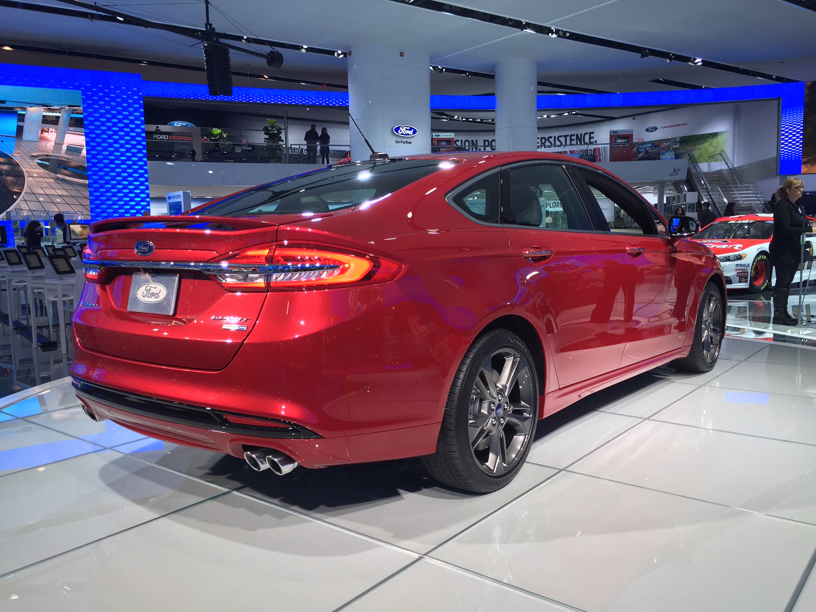 Ford Fusion in het nieuw. Facelift.