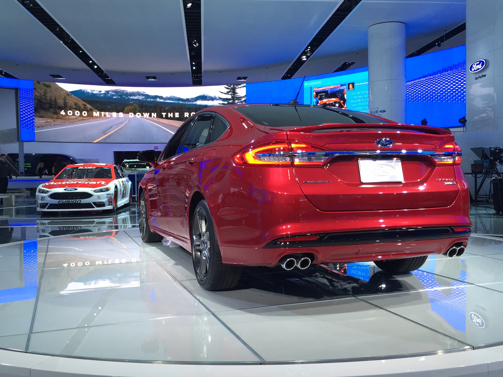Ford Fusion in het nieuw. Facelift.