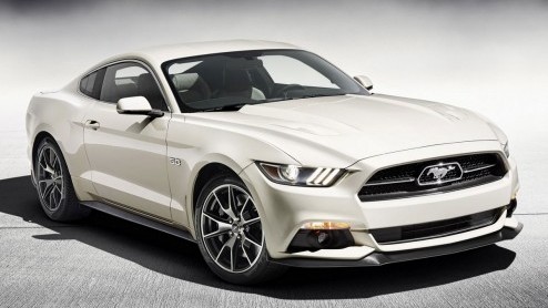 Ford viert de 50e verjaardag van de Mustang met een speciale 50 Year Limited Edition. De feestversie is gebaseerd op de Mustang GT en de oplage blijft beperkt tot in totaal 1964 exemplaren.
