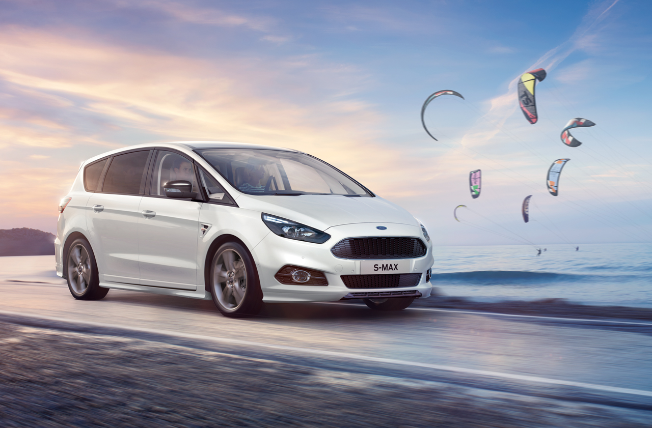 Ford breidt het aanbod van de S-MAX uit met de sportief getinte ST-Line.