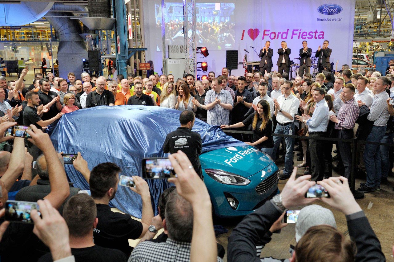 De productie van de achtste generatie Ford Fiesta is in Keulen van start gegaan.