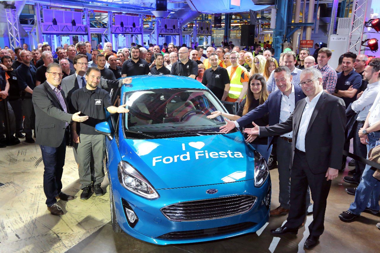 De productie van de achtste generatie Ford Fiesta is in Keulen van start gegaan.