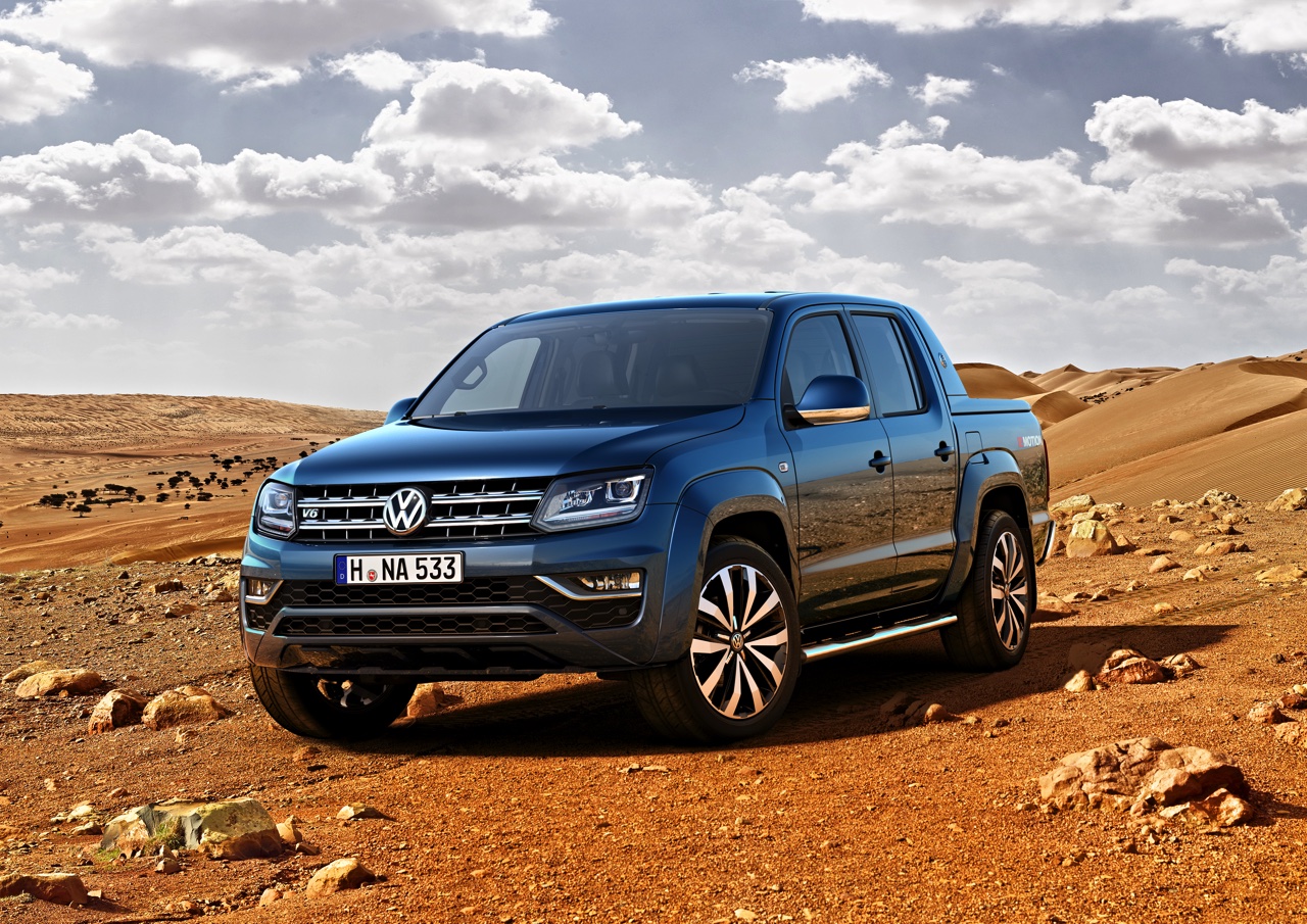 Volkswagen geeft de Amarok pick-up een facelift met een nieuw gezicht, betere stoelen, grotere remmen en een 3.0 TDI zescilinderdiesel.