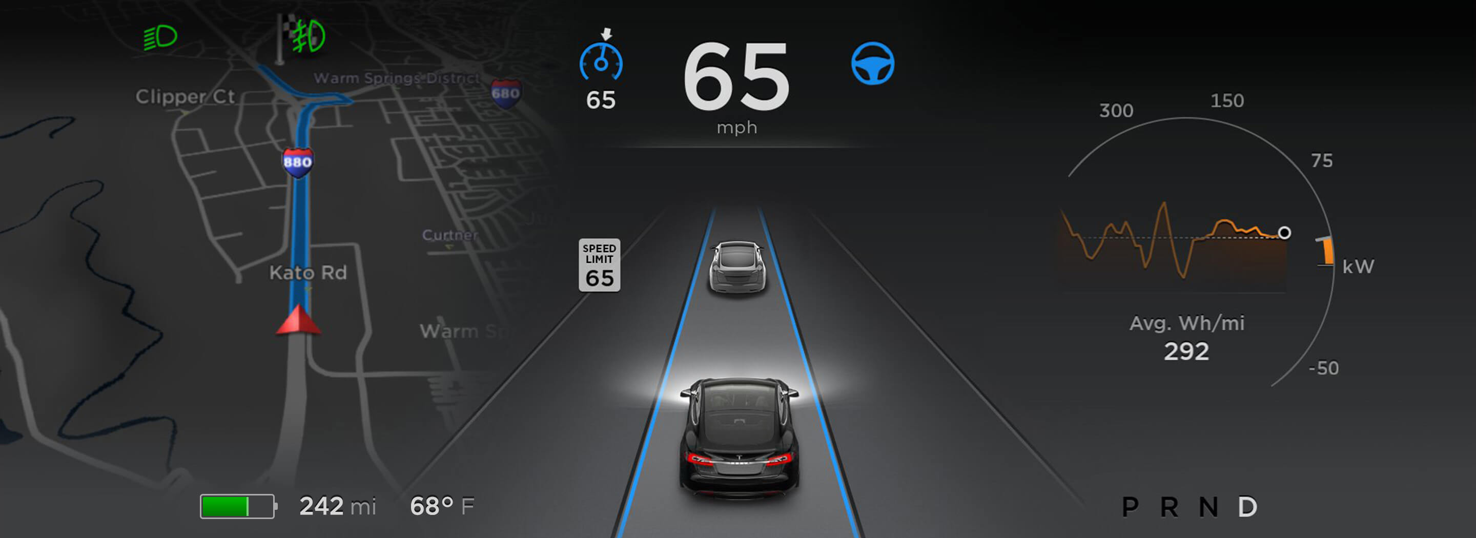 Facelift Tesla Model S voor MY2017 blijft beperkt tot nieuwe LED-koplampen, een andere grille en een paar details. De Model S krijgt geen nog grotere accu's.