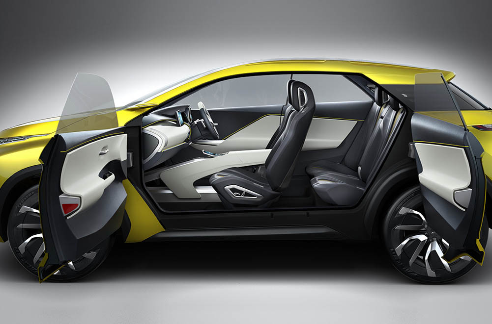 Mitsubishi laat de i-MiEV schieten en introduceert liever een volledig elektrische crossover.