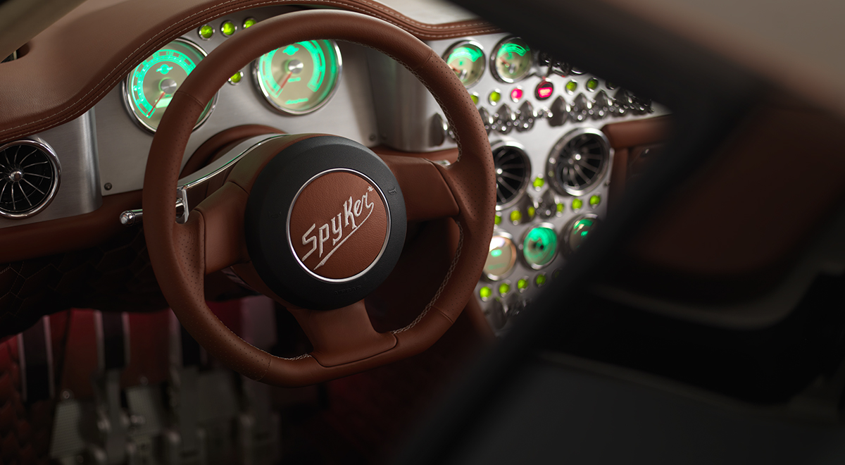 Spyker C8 Preliator met 525 pk naar de Autosalon van Geneve 2016.
