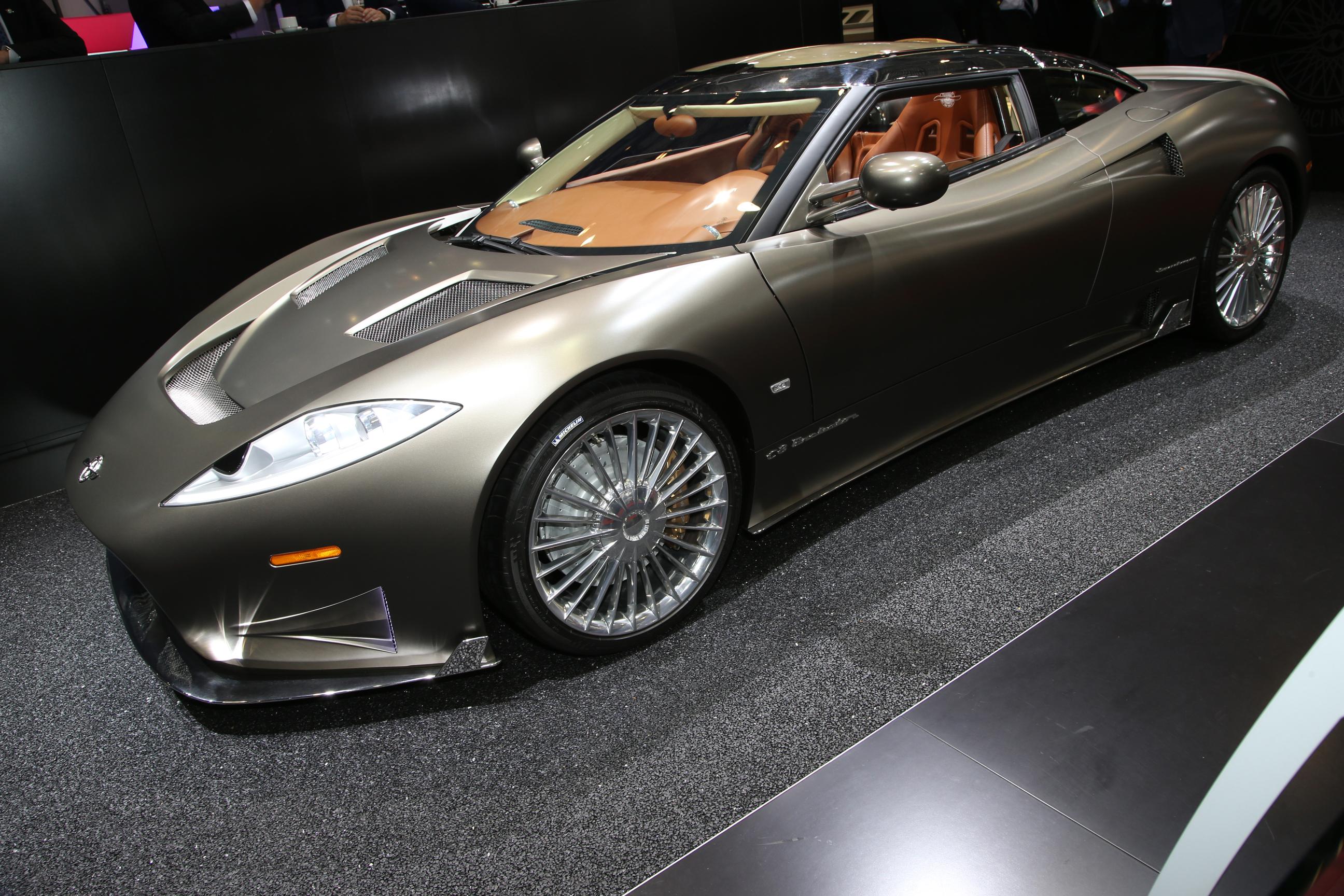 Spyker C8 Preliator met 525 pk naar de Autosalon van Geneve 2016.
