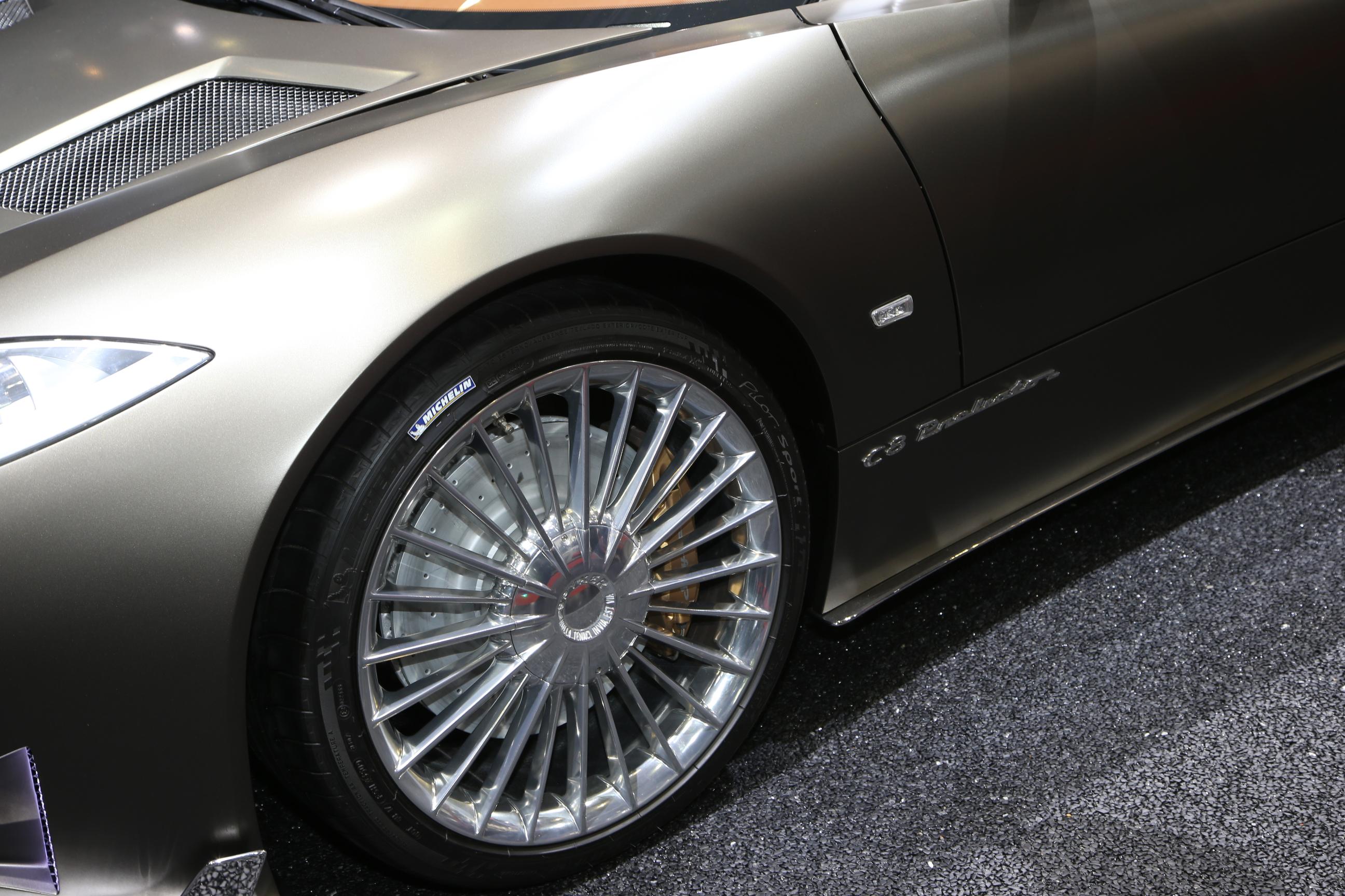 Spyker C8 Preliator met 525 pk naar de Autosalon van Geneve 2016.