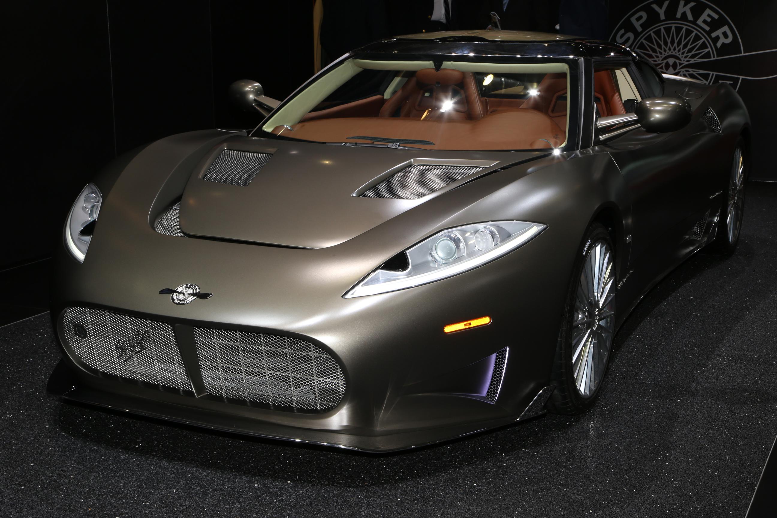 Spyker C8 Preliator met 525 pk naar de Autosalon van Geneve 2016.