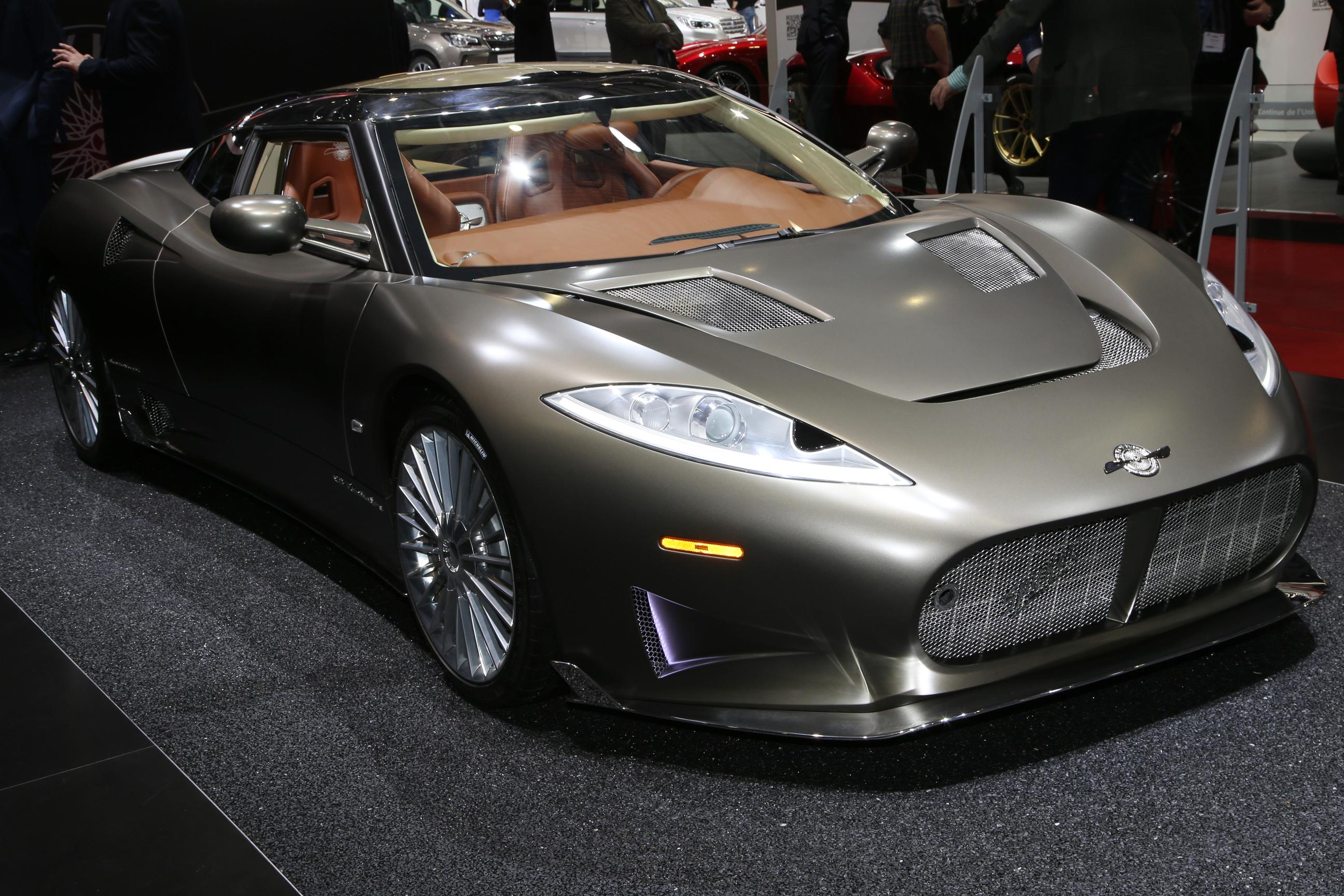 Spyker C8 Preliator met 525 pk naar de Autosalon van Geneve 2016.