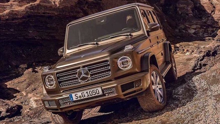 Op 14 janauri onthult Mercedes de nieuwe G-klasse op de Auto Show in Detroit, maar de eerste foto's zijn al uitgelekt.