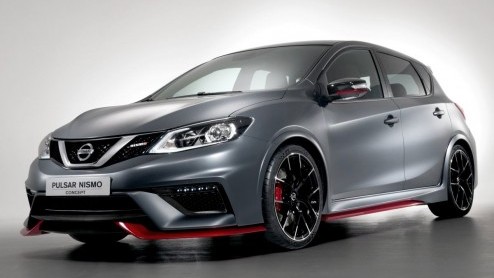 Jawel, ook van de Nissan Pulsar komt een hete versie. Grote kans dat de Pulsar Nismo in Parijs zijn gezicht laat zien. De auto is namelijk reeds gesnapt en op de gevoelige plaat vastgelegd.