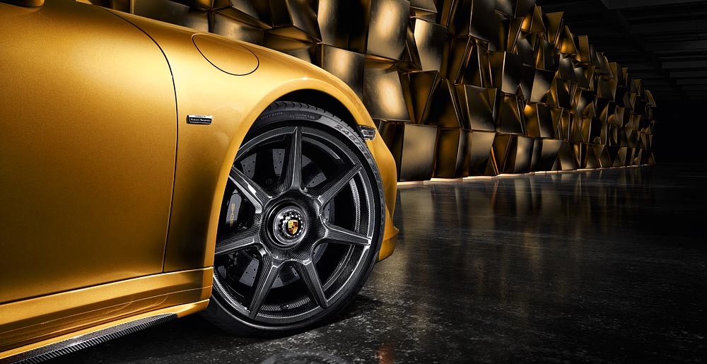 Carbon wielen voor Porsche 911 Turbo S Exclusive Series