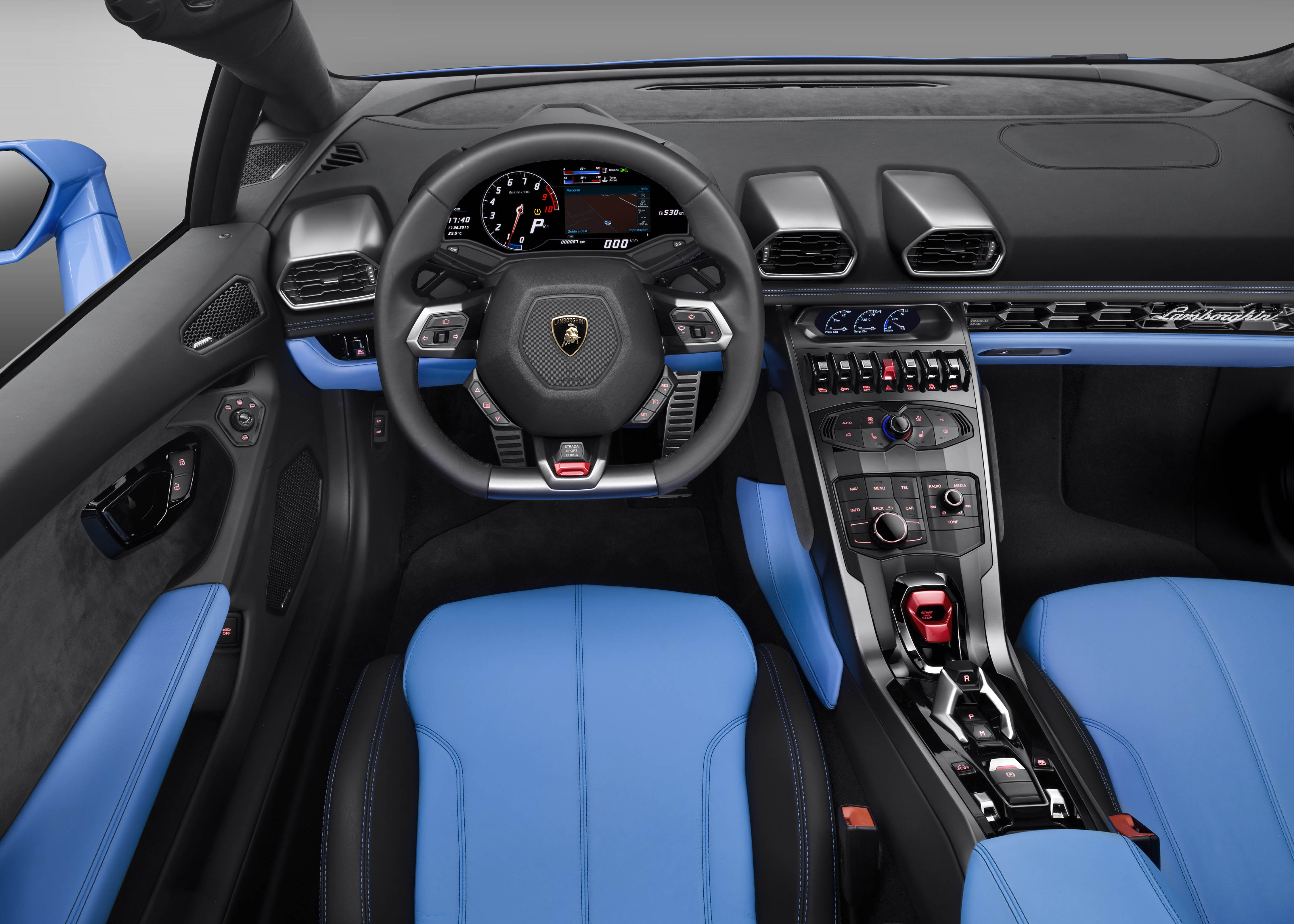 De Lamborghini Huracan LP 610-4 Spyder gaat los op IAA Frankfurt.