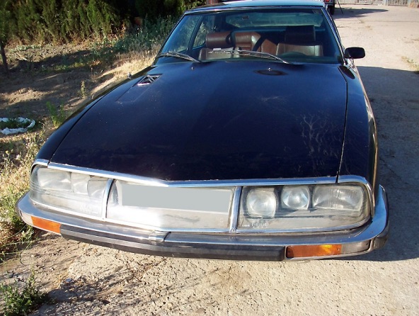 Johan Cruijff heeft twee keer een Citroen SM in zijn bezit gehad. Het ene exemplaar staat in Nederland, de ander is waarschijnlijk in bezit van deze Spanjaard.
