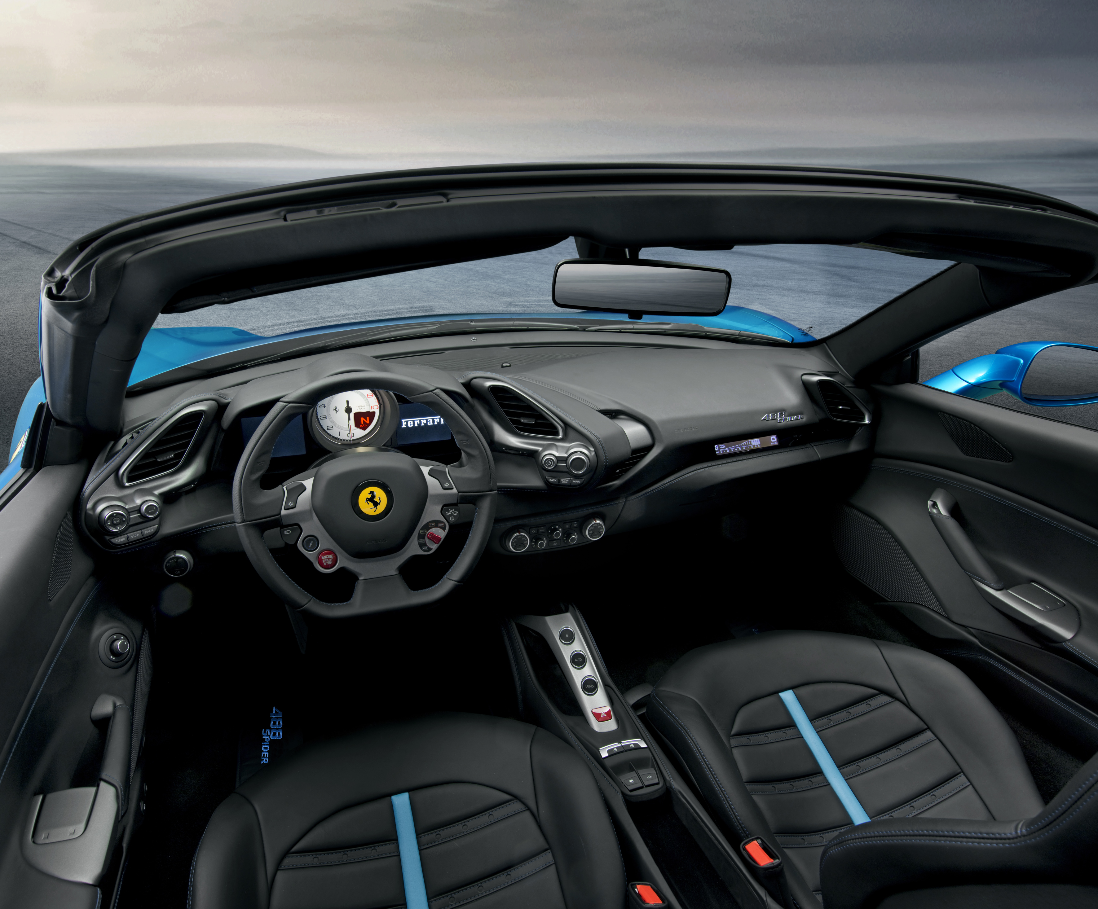 Ferrari 488 ook als Spider.