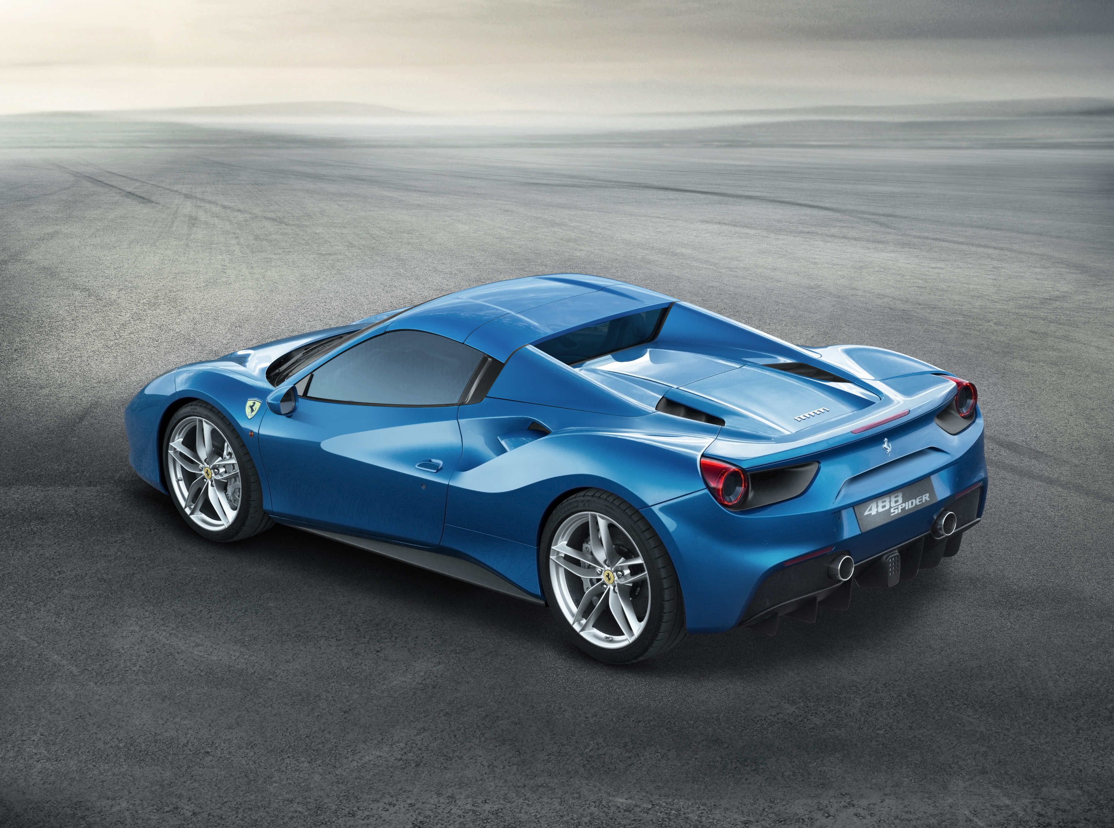 Ferrari 488 ook als Spider.