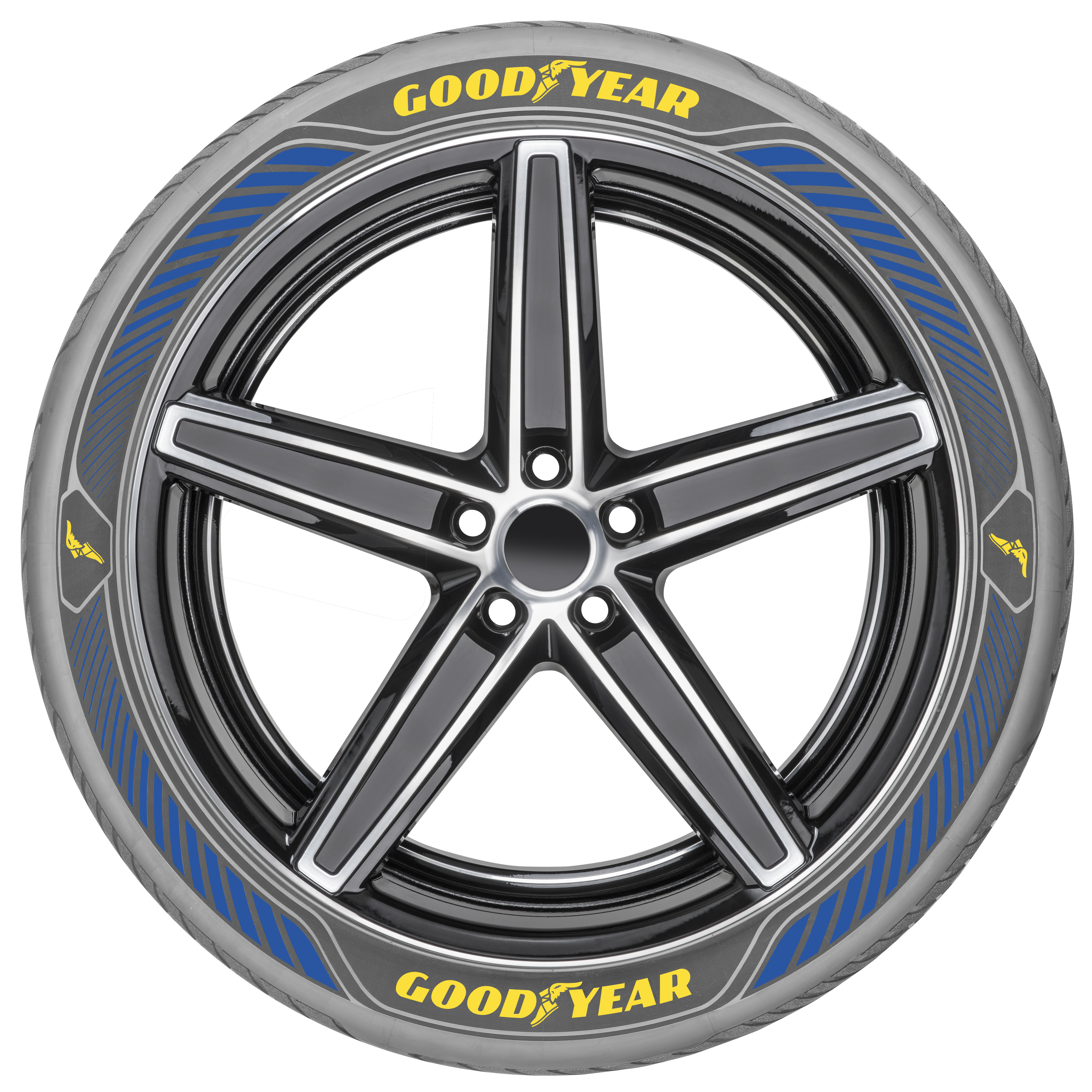 Goodyear werkt aan de perfecte band voor de zelfrijdende auto, een band die met sensoren de toestand van de band en het wegdek informeert aan de autonoom rijdende auto, ten behoeve van meer veiligheid