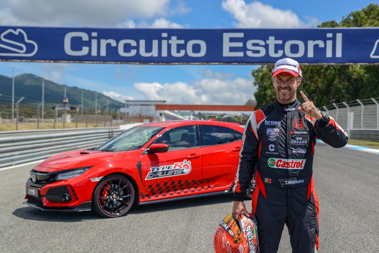 Honda zette een nieuw reonderecord op Estoril met de Civic Type R.