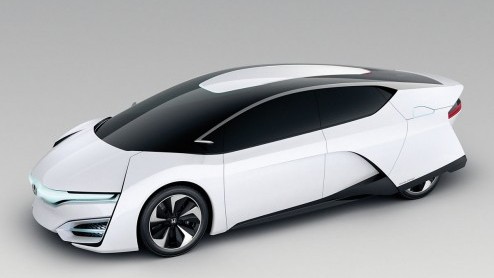 Honda gaat vrolijk verder met het doorontwikkelen van de brandstofceltechnologie. Deze FCEV die op de Los Angeles Auto Show is onthuld, is de opvolger van de FCX Clarity die in 2015 op de markt komt.