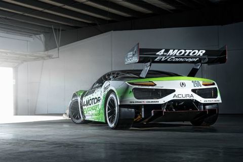Honda NSX EV Concept. Pikes Peak International Hill Climb