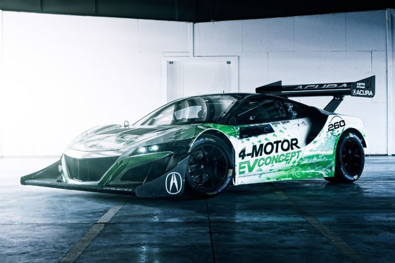 Honda NSX EV Concept. Pikes Peak International Hill Climb