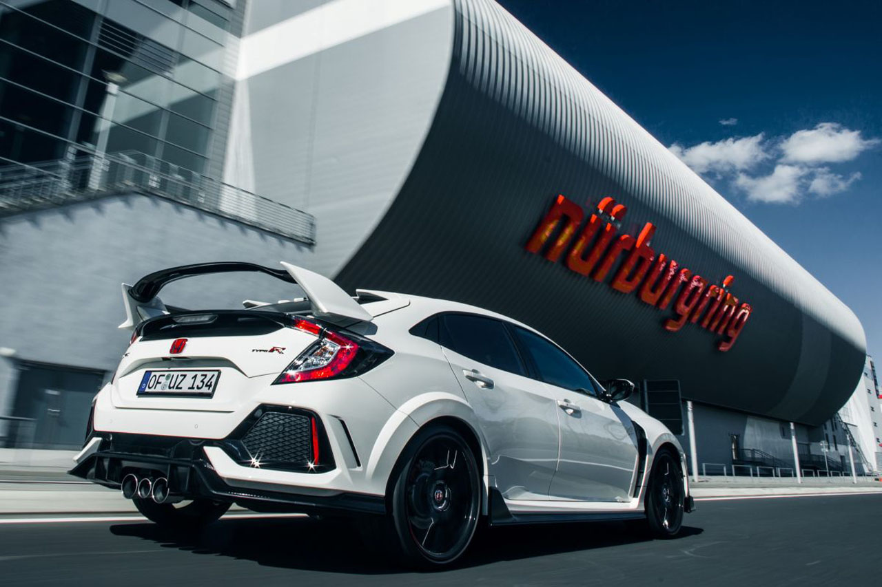 Honda zette een nieuwe recordtijd op de Nrburgring met de nieuwe Civic Type-R.