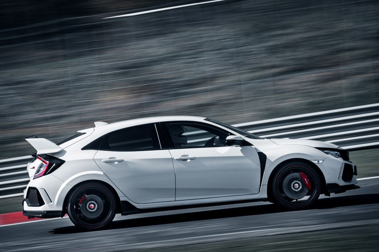 Honda zette een nieuwe recordtijd op de Nrburgring met de nieuwe Civic Type-R.