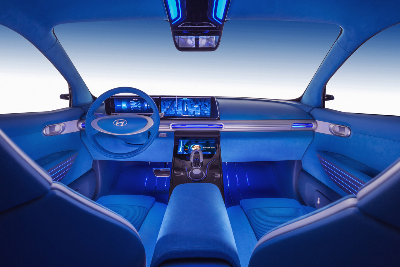 Hyundai laat op 8 en 9 december op het Energy Island congres de FE Fuel Cell concept zien.