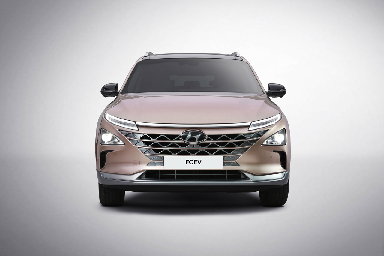 Hyundai geeft zijn nieuwe auto met een brandstofcel op 8 januari een naam.