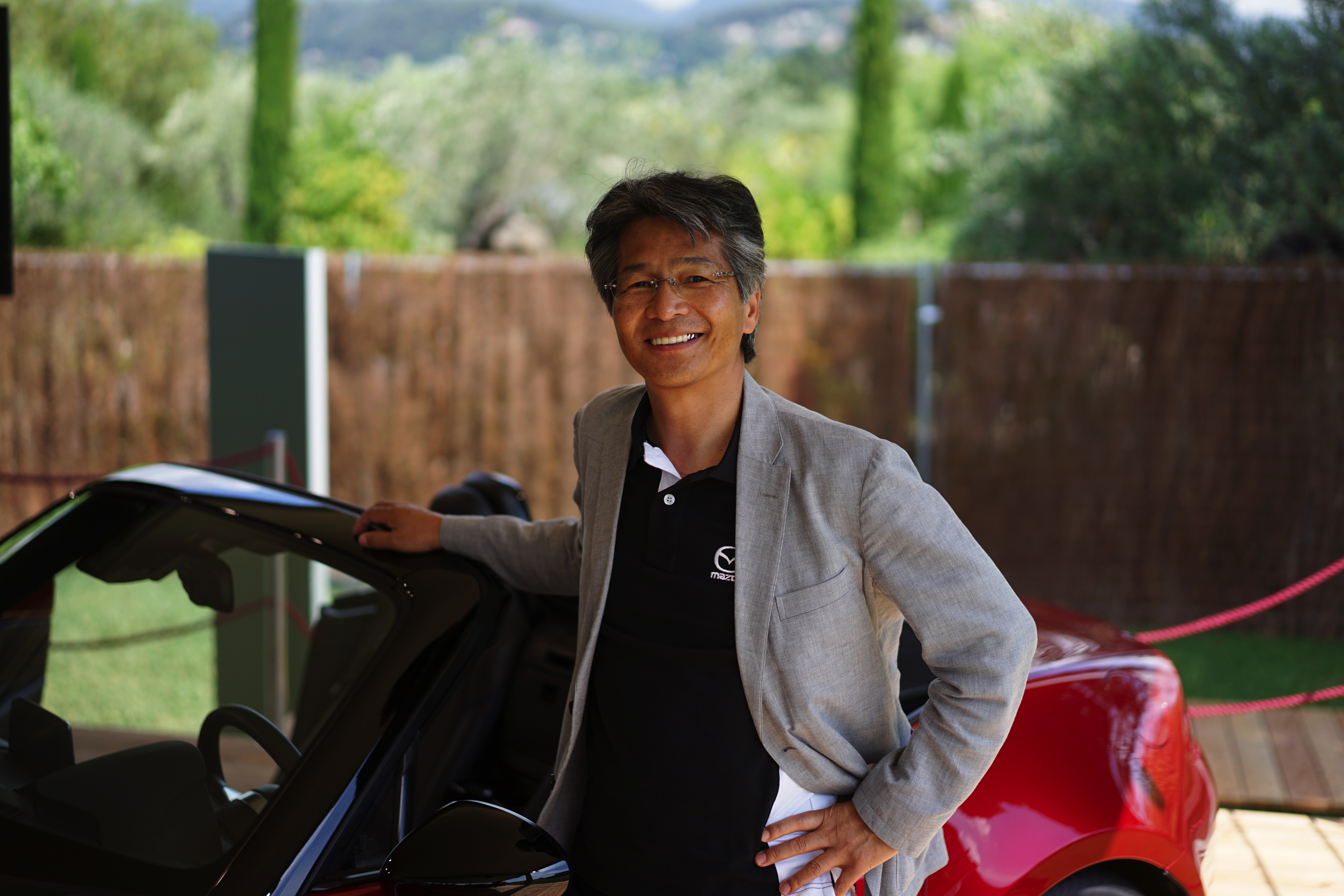 Mazdas nieuwe MX-5 wordt deze maand gelanceerd in Nederland. Wij spraken de programmamanager van de MX-5, Nobuhiro Yamamoto, naast zijn nieuwe auto.
