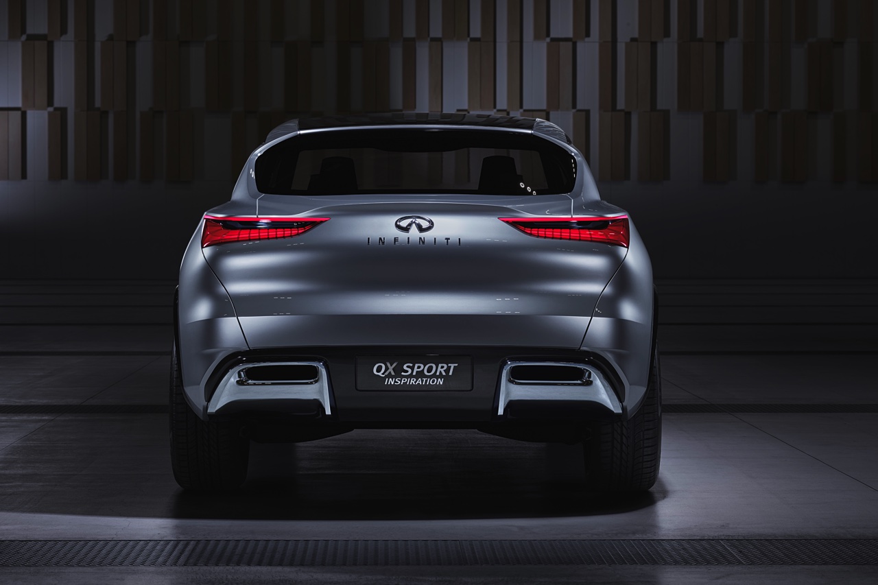 Infiniti presenteert QX Sport Inspiration als voorbode van de QX50, die zijn leven begon als Infiniti EX SUV.