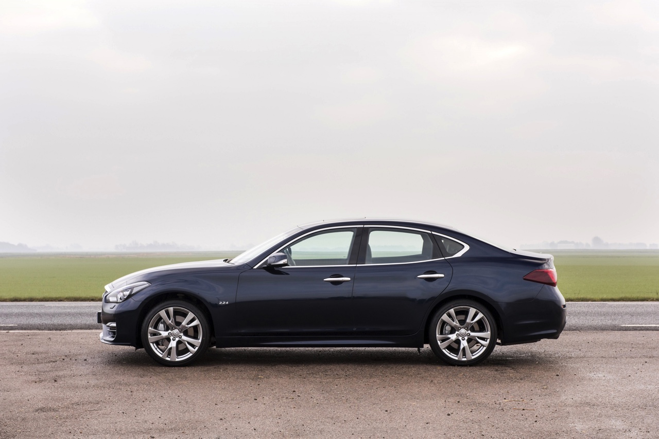 Autotest Infiniti Q70 2.2d diesel geeft carrire Infiniti M een waardig vervolg met veel zuinigere diesel.