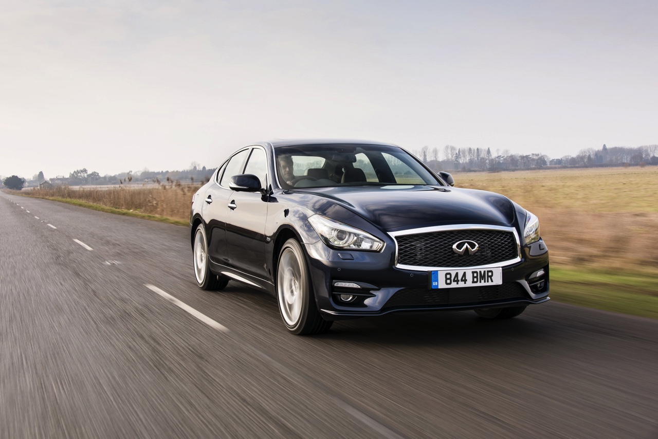 Autotest Infiniti Q70 2.2d diesel geeft carrire Infiniti M een waardig vervolg met veel zuinigere diesel.